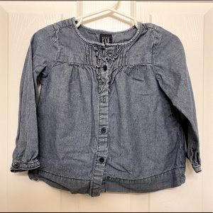 Baby Gap Denim Top for Toddler Size 18-24 months